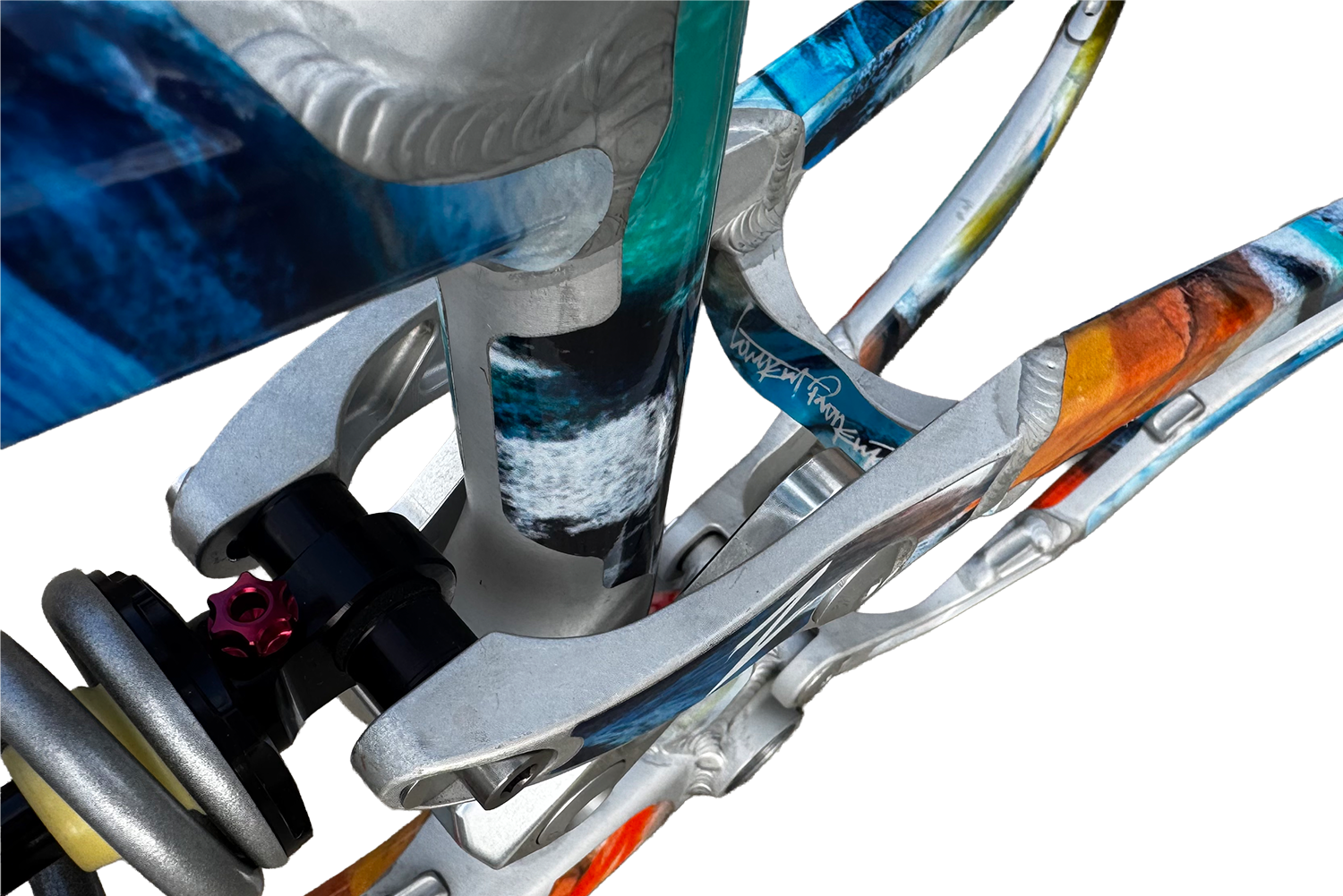 Laurent Proneur "Mental Abstraction" Oil On Canvas - (1 of 1)