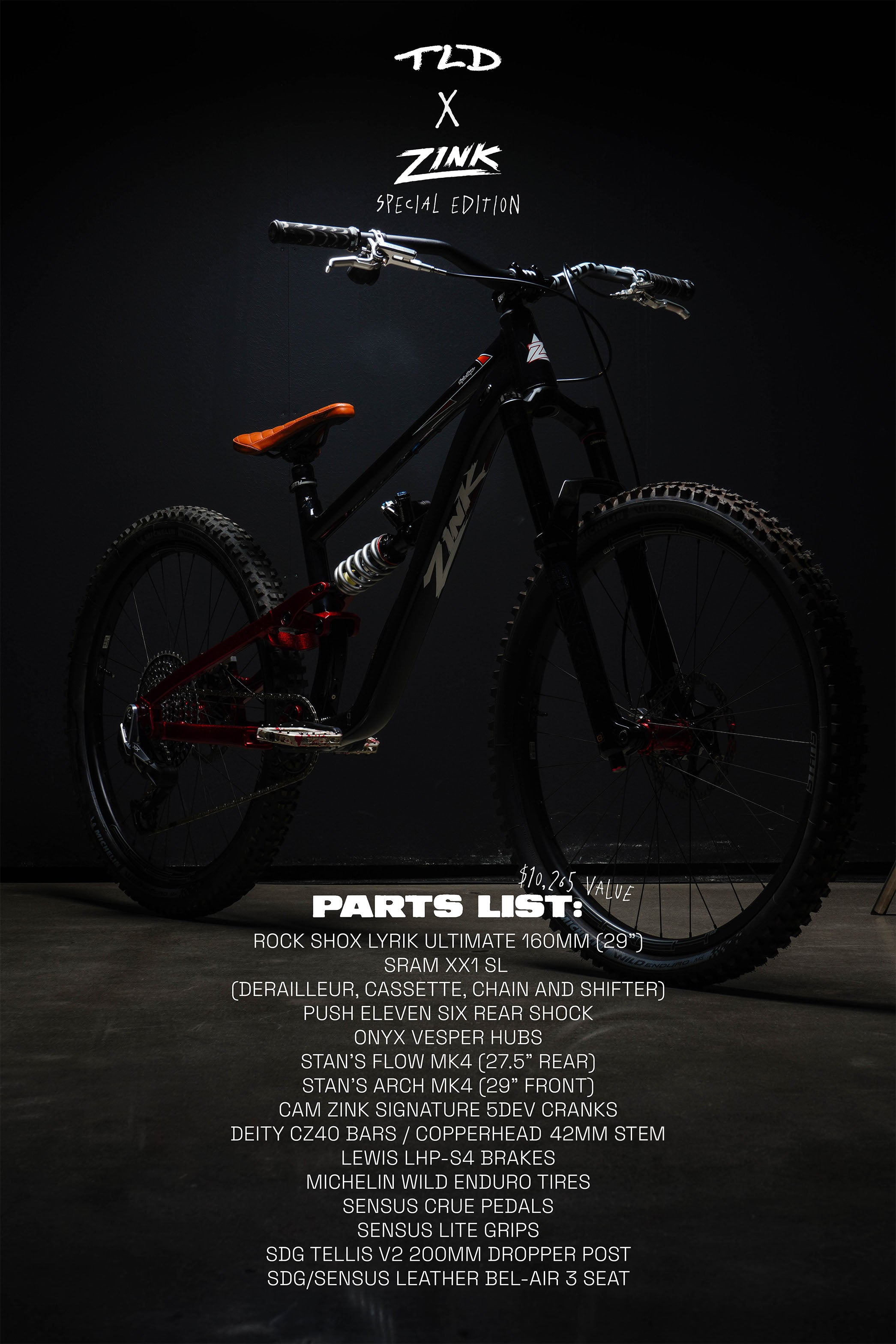 VACAY Troy Lee S.E – Zink Bikes