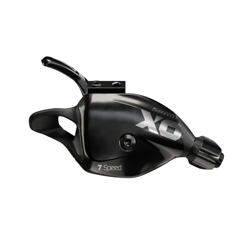Shifter X01DH Trigger 7-Speed Rear w Discrete Clamp Black A2