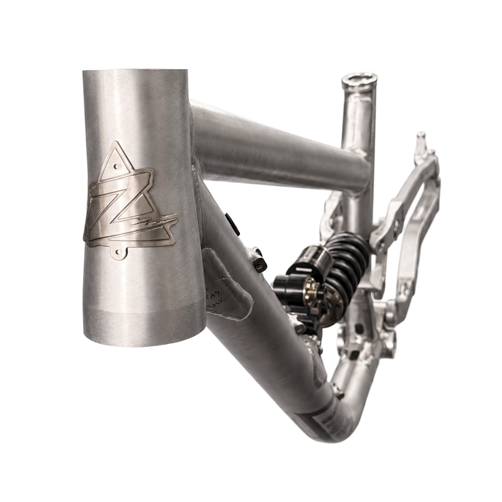 ZADER rear shock mount and 190mm travel linkage