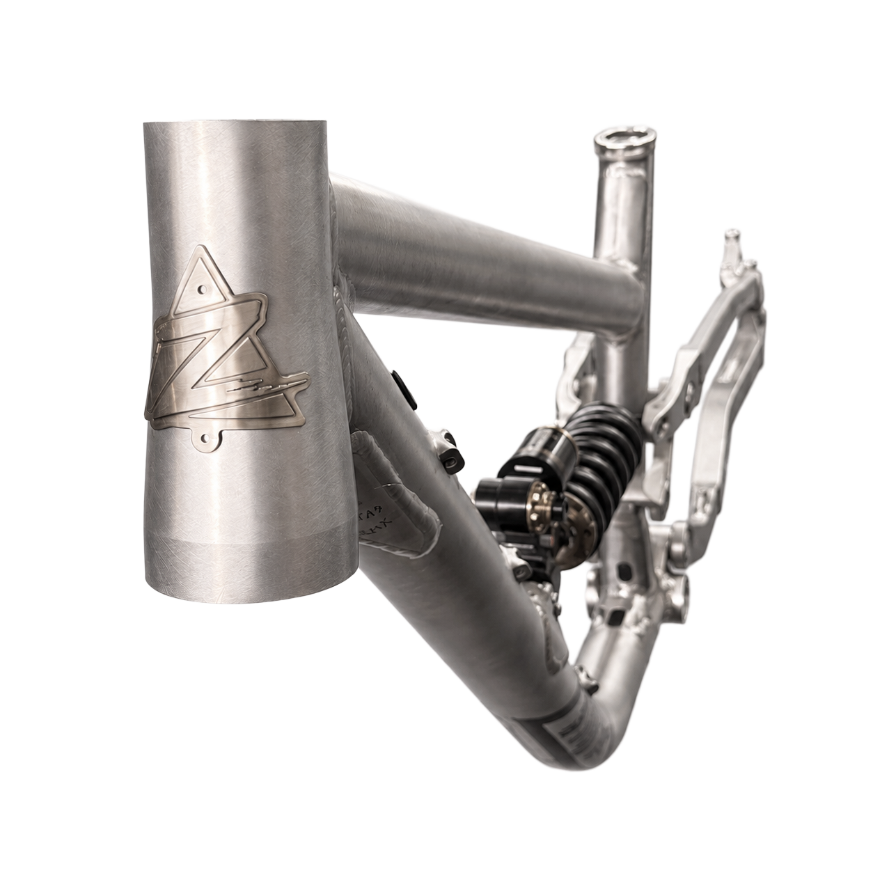 ZADER rear shock mount and 190mm travel linkage